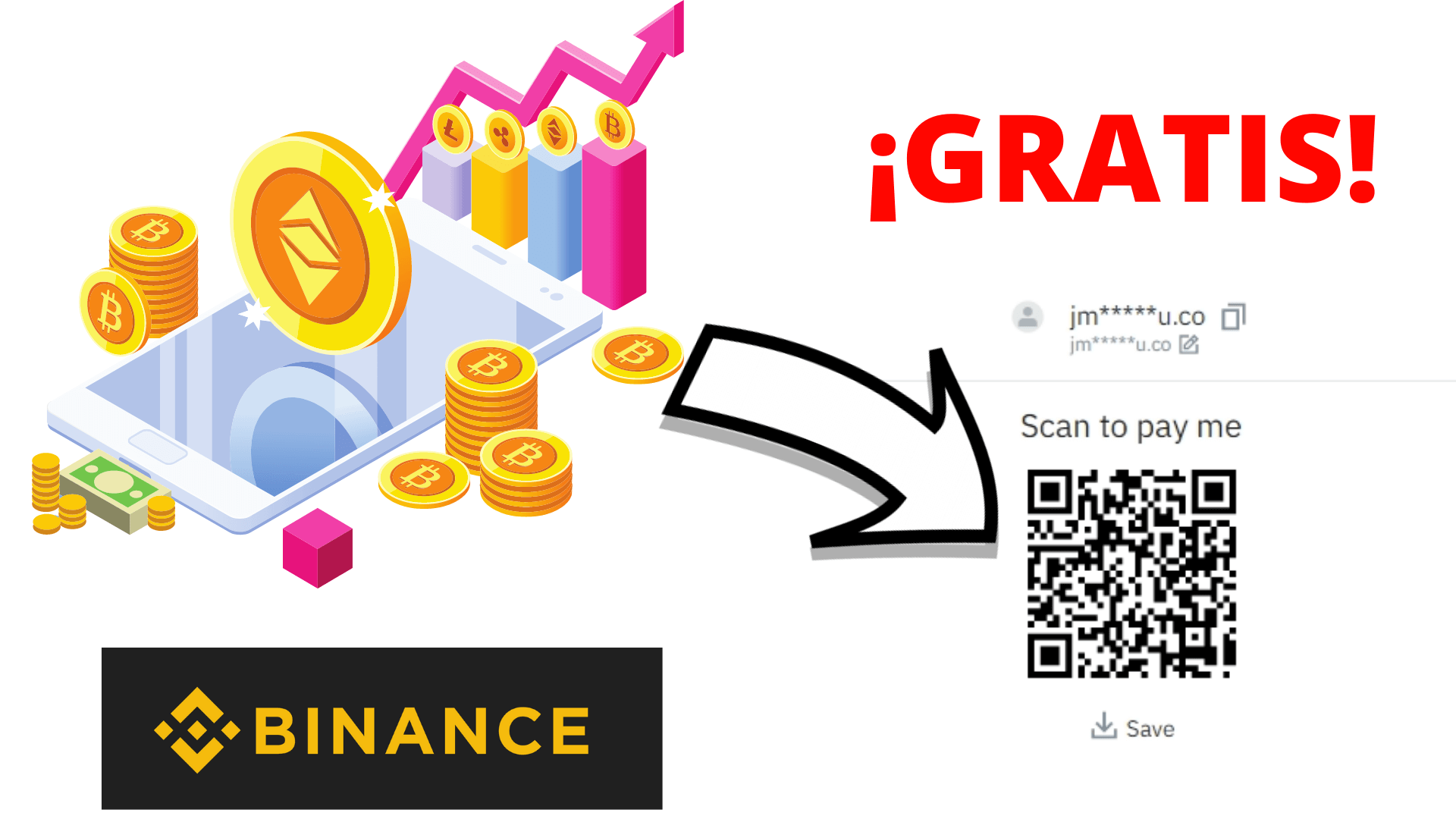 Como recibir criptomonedas sin pagar comisiones en Binance - Conviertete en  un trader experto.
